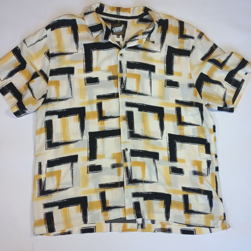 Fresh Prints of Bell Air XL Drill Clothing 90s Style Fresh Prince Hawaiian